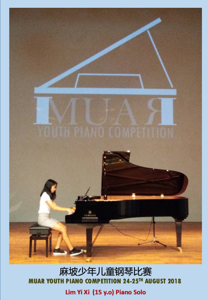 Muar Youth Piano Competition 2018